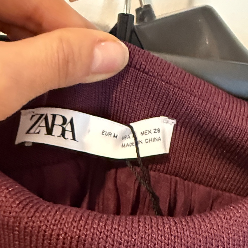 Zara Deep Burgundy Maxi Skirt - Picture 5 of 5